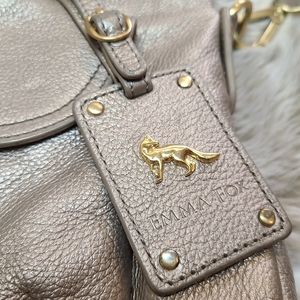 EMMA FOX 🦊 Metallic Champagne 🥂 Crossbody Purse